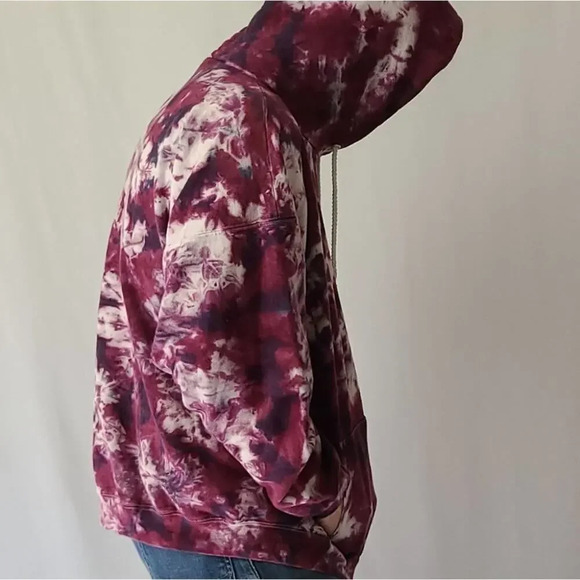 Oversized Bleached Hoodie tie dye - Picture 2 of 10